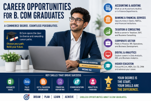 Career Opportunities for B.Com Graduates: Build Skills, Build Your Future